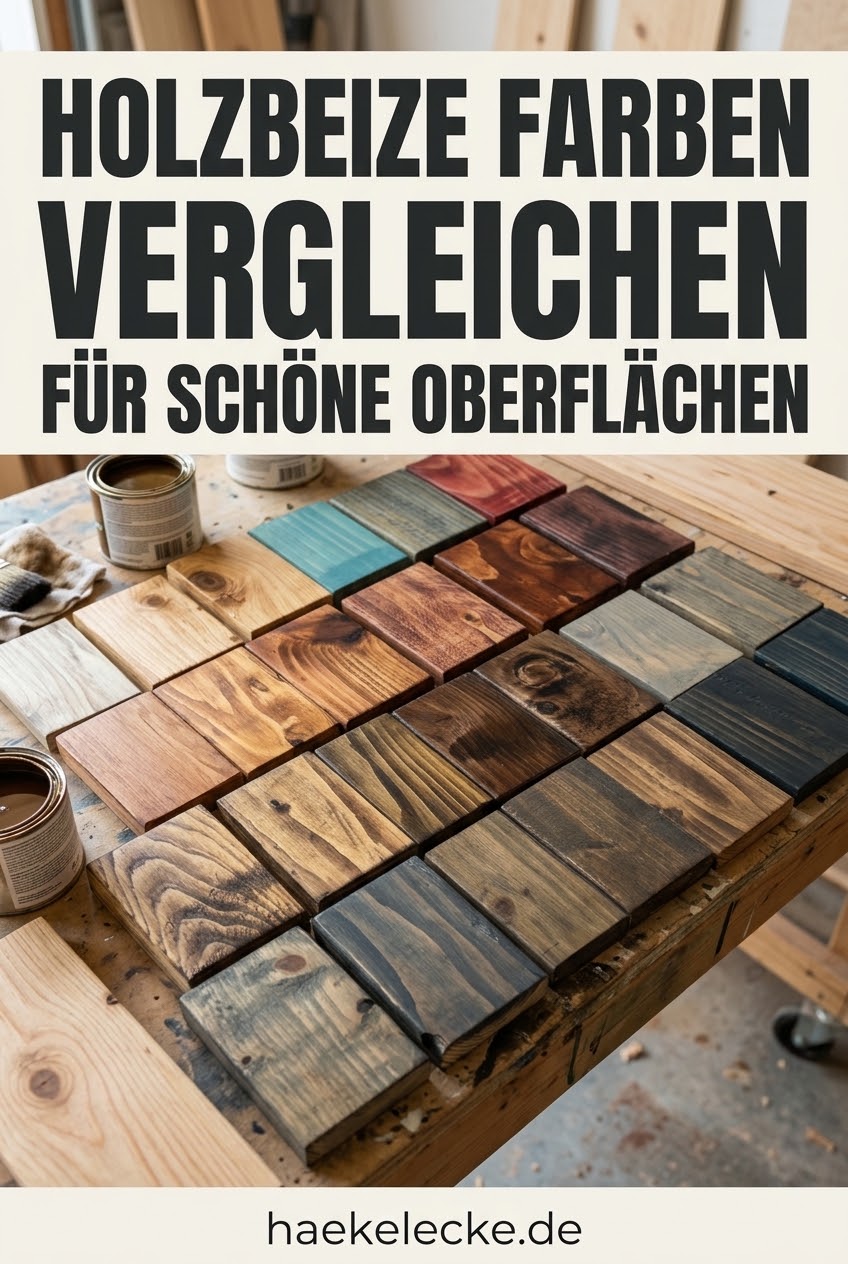 Holzbeize Farben vergleichen für schöne Oberflächen