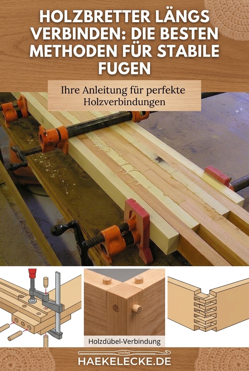 Holzbretter längs verbinden: Die besten Methoden für stabile Fugen
