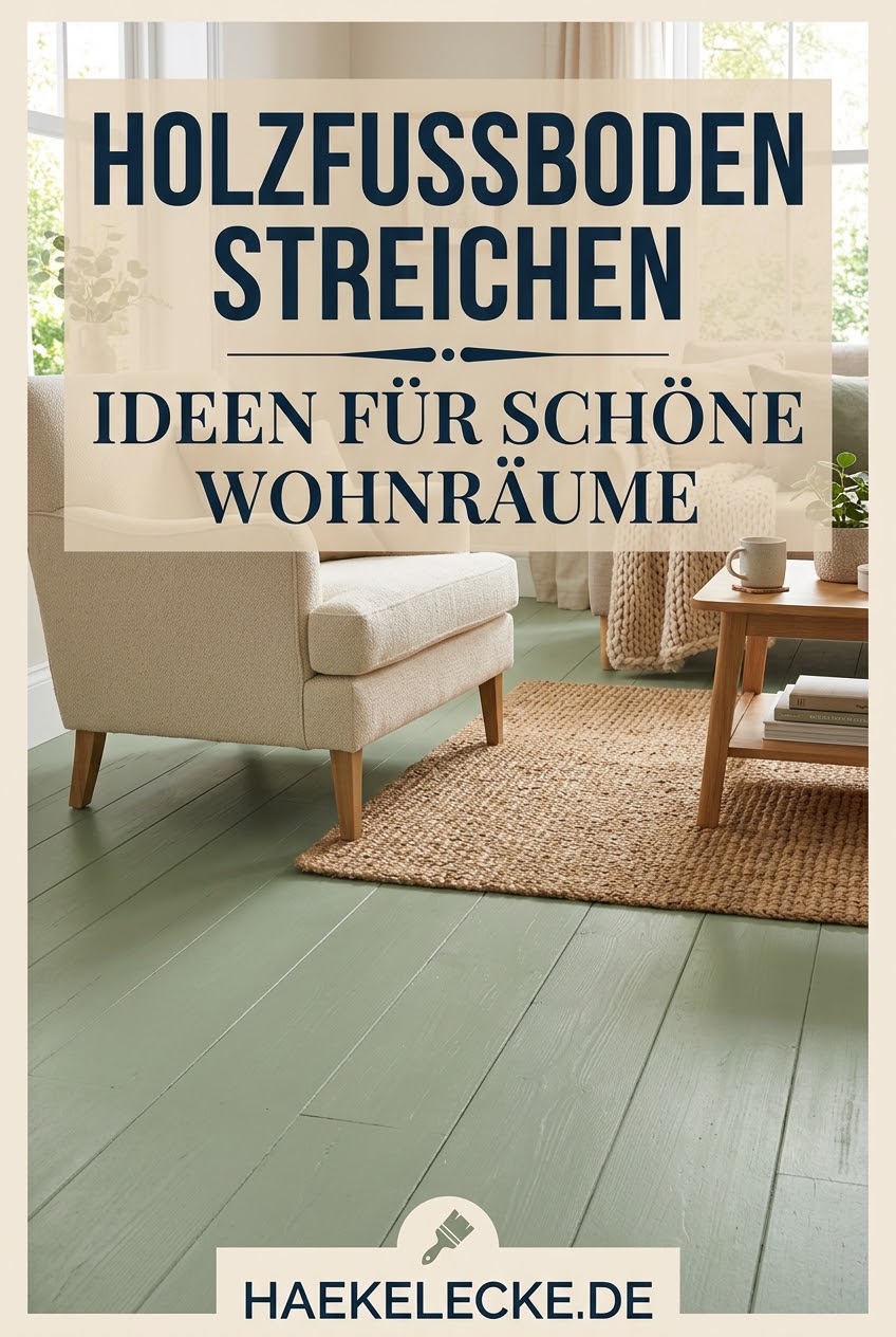 Holzfussboden streichen Ideen für schöne Wohnräume