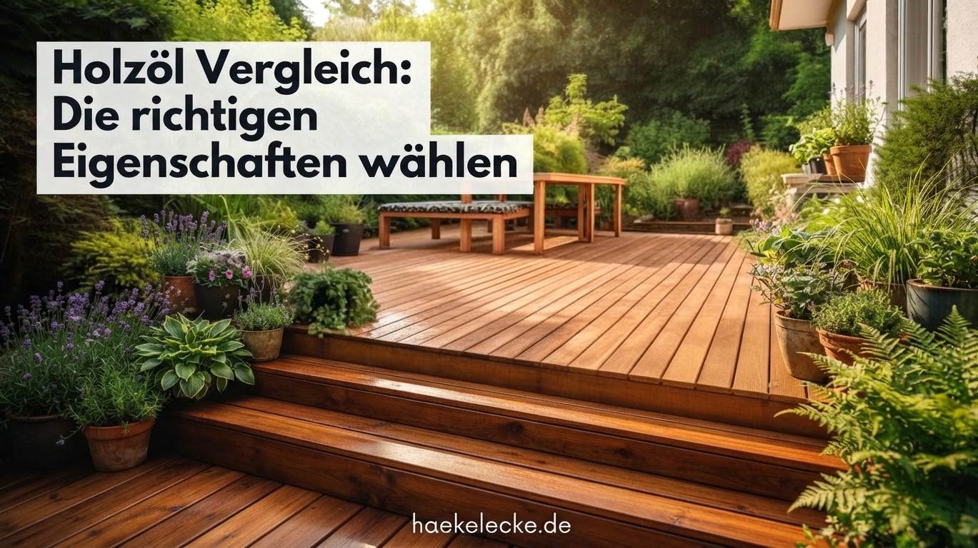 Holzöl Vergleich: Die richtigen Eigenschaften wählen
