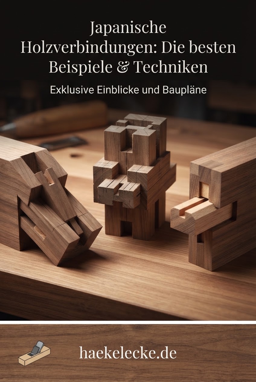 Japanische Holzverbindungen: Die besten Beispiele & Techniken