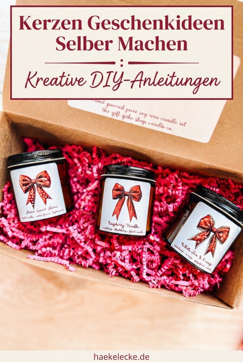 Kerzen Geschenkideen Selber Machen: Kreative DIY-Anleitungen