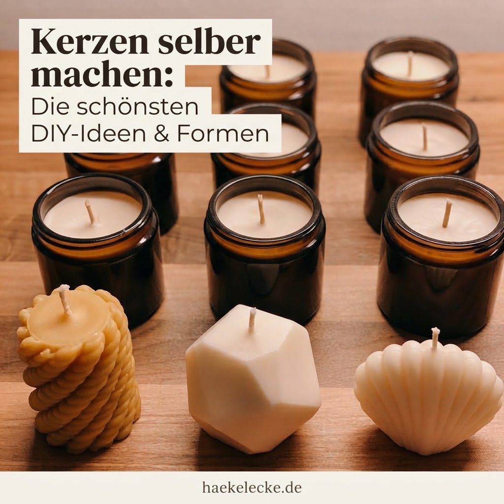 Kerzen selber machen: Die schönsten DIY-Ideen & Formen