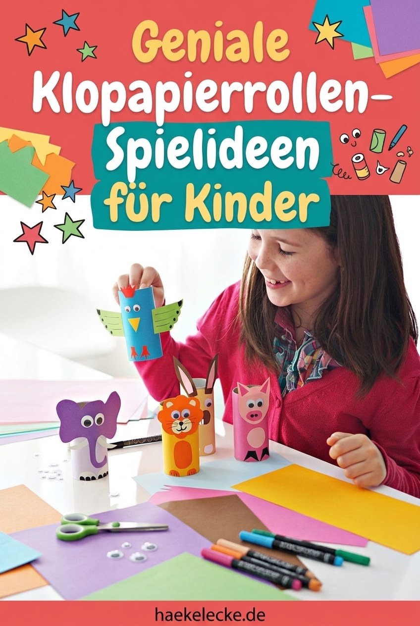Geniale Klopapierrollen-Spielideen für Kinder