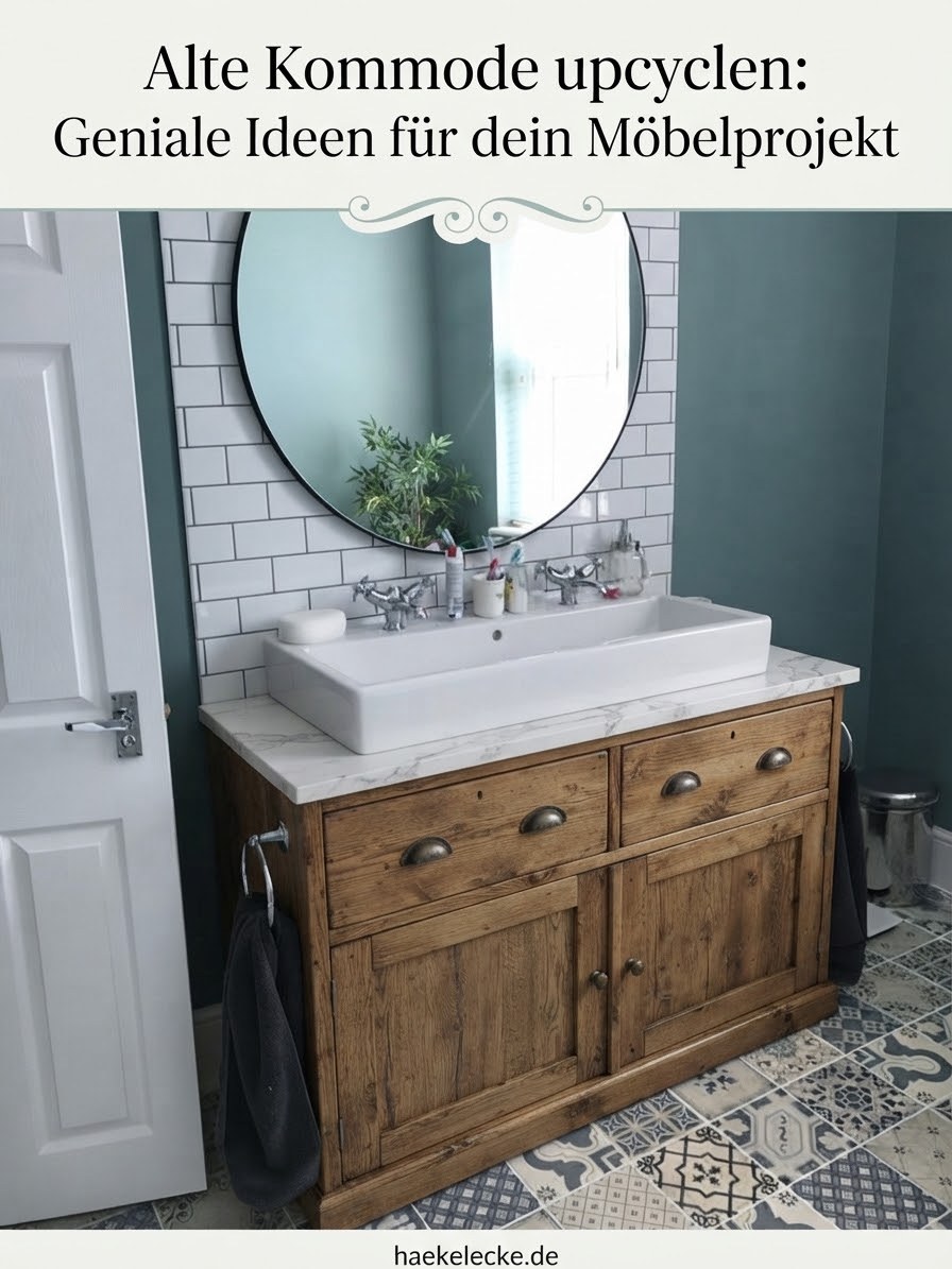 Alte Kommode upcyclen: Geniale Ideen für dein Möbelprojekt