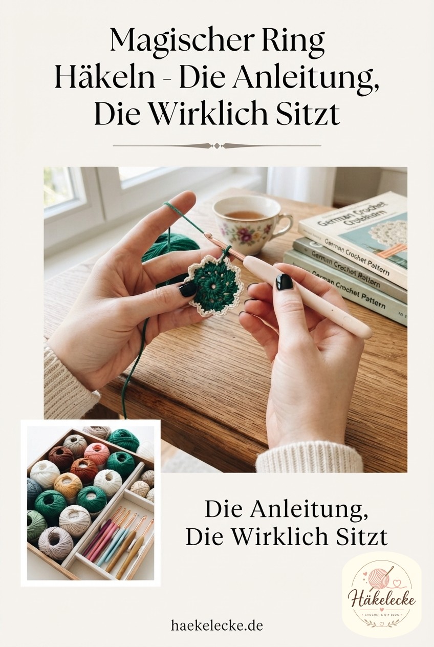 Magischer Ring Häkeln - Die Anleitung, Die Wirklich Sitzt