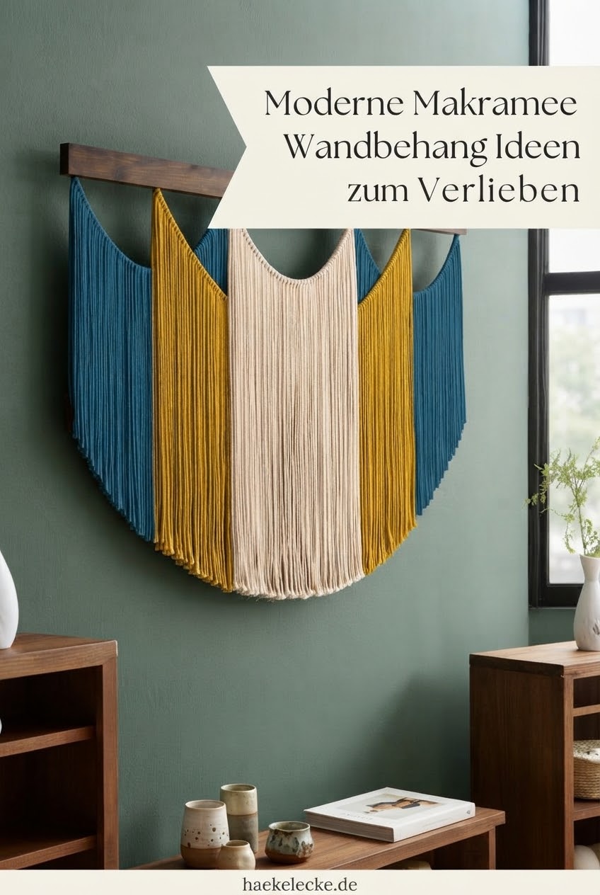 Moderne Makramee Wandbehang Ideen zum Verlieben