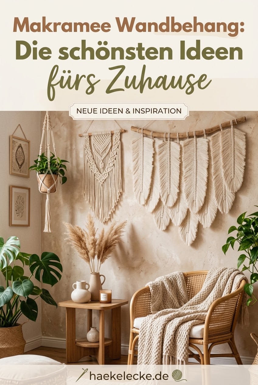 Makramee Wandbehang: Die schönsten Ideen fürs Zuhause