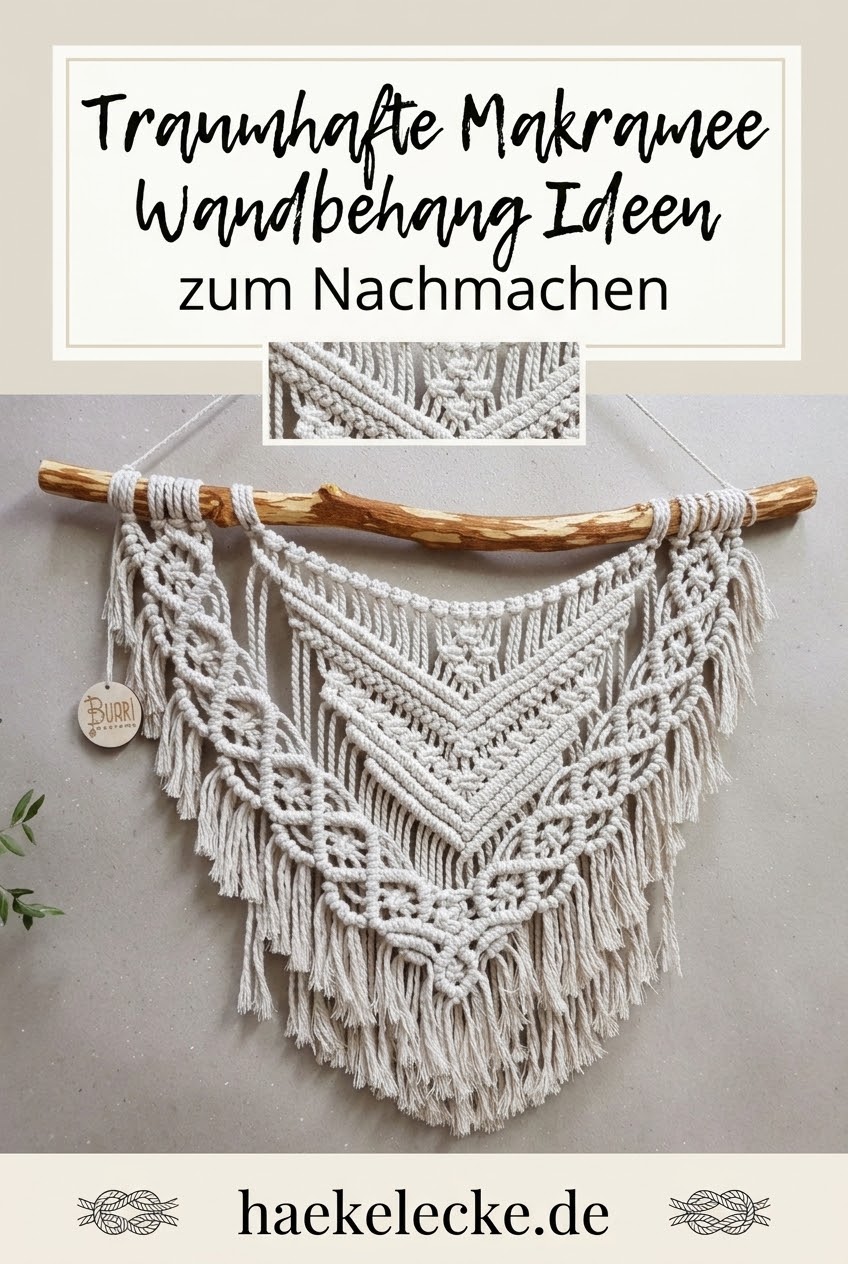 Traumhafte Makramee Wandbehang Ideen zum Nachmachen