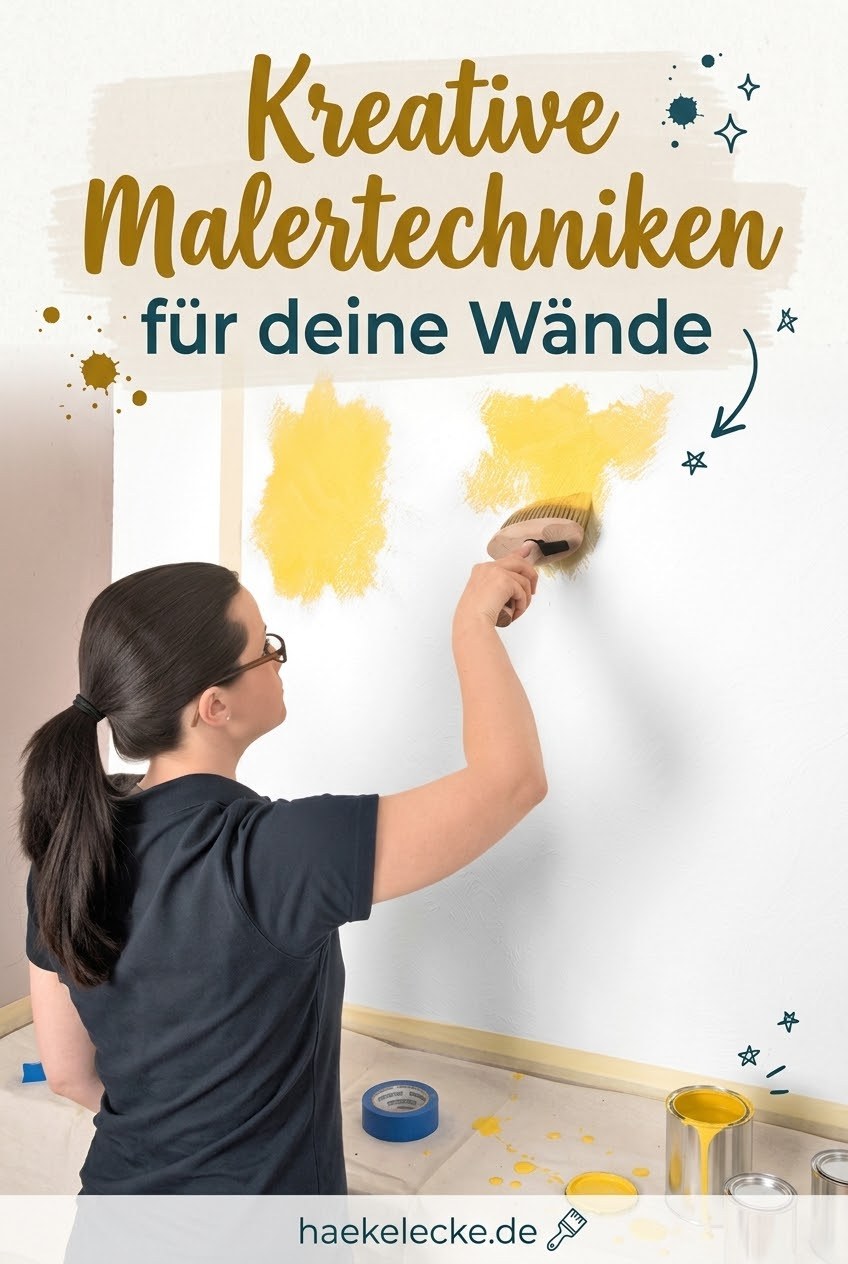 Kreative Malertechniken für deine Wände