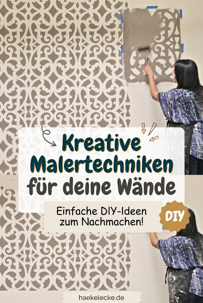 Kreative Malertechniken für deine Wände