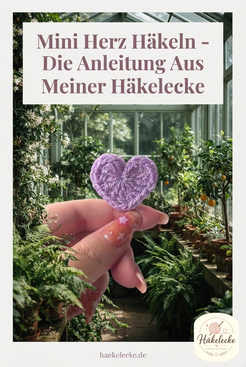 Mini Herz Häkeln - Die Anleitung Aus Meiner Häkelecke