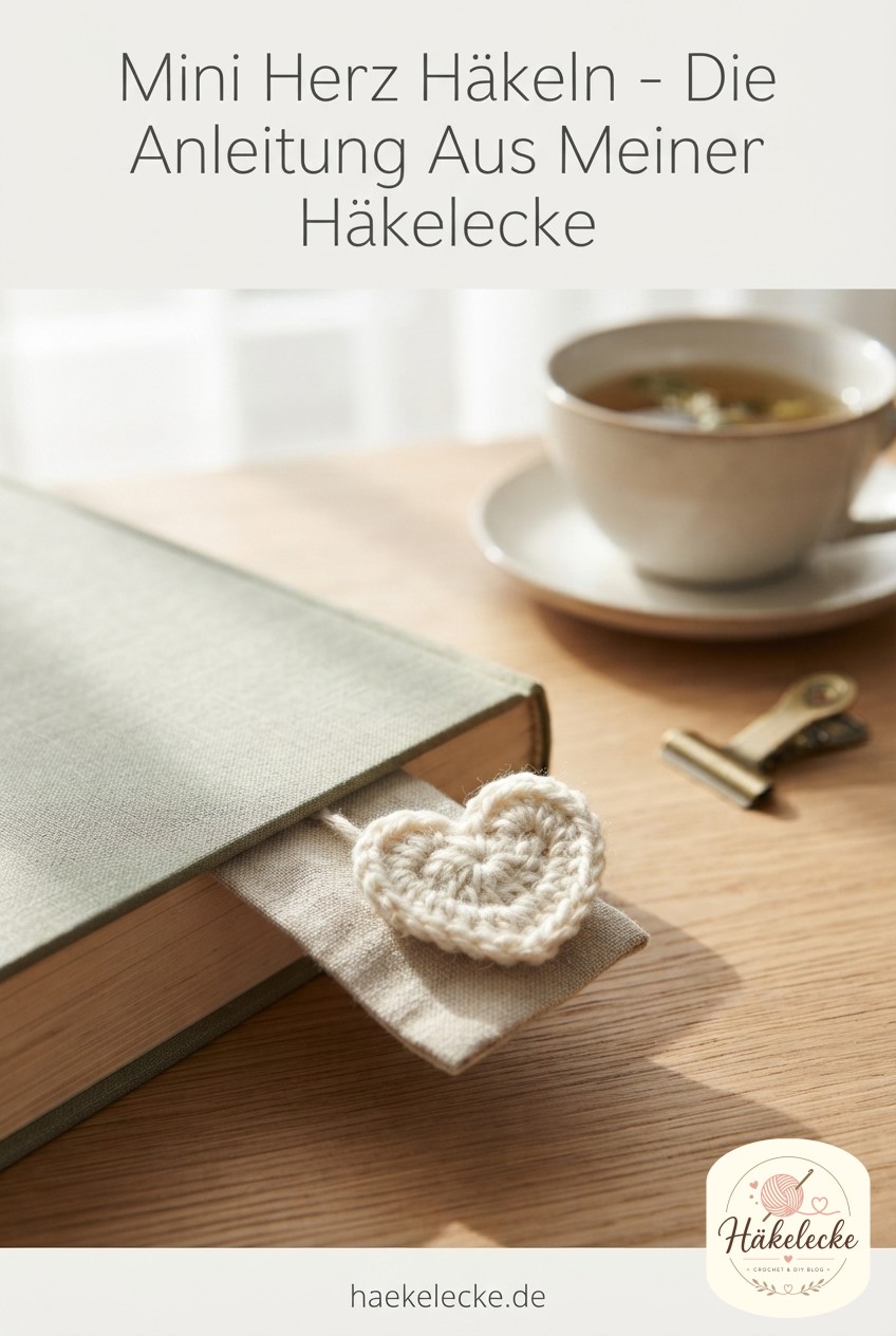 Mini Herz Häkeln - Die Anleitung Aus Meiner Häkelecke