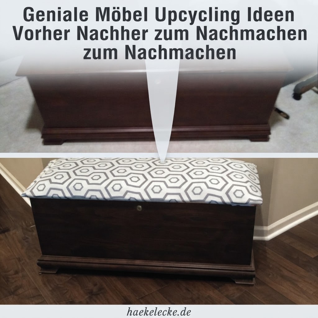 Geniale Möbel Upcycling Ideen Vorher Nachher zum Nachmachen