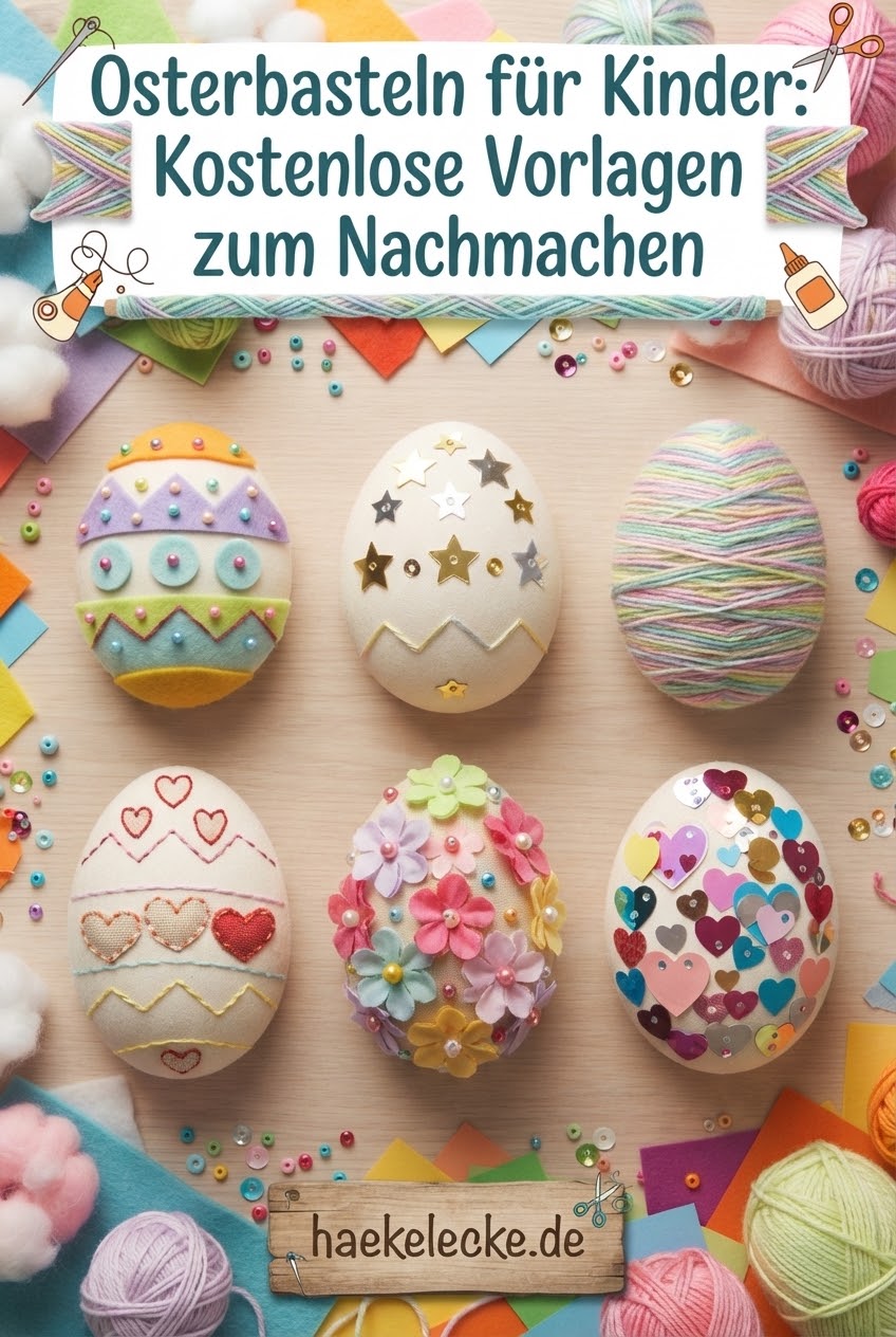 Osterbasteln für Kinder: Kostenlose Vorlagen zum Nachmachen