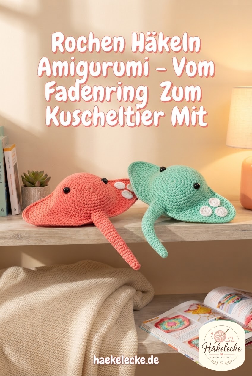 Rochen Häkeln Amigurumi - Vom Fadenring Zum Kuscheltier Mit