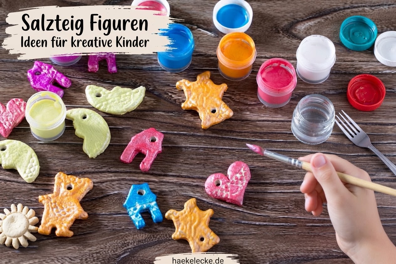 Salzteig Figuren Ideen für kreative Kinder