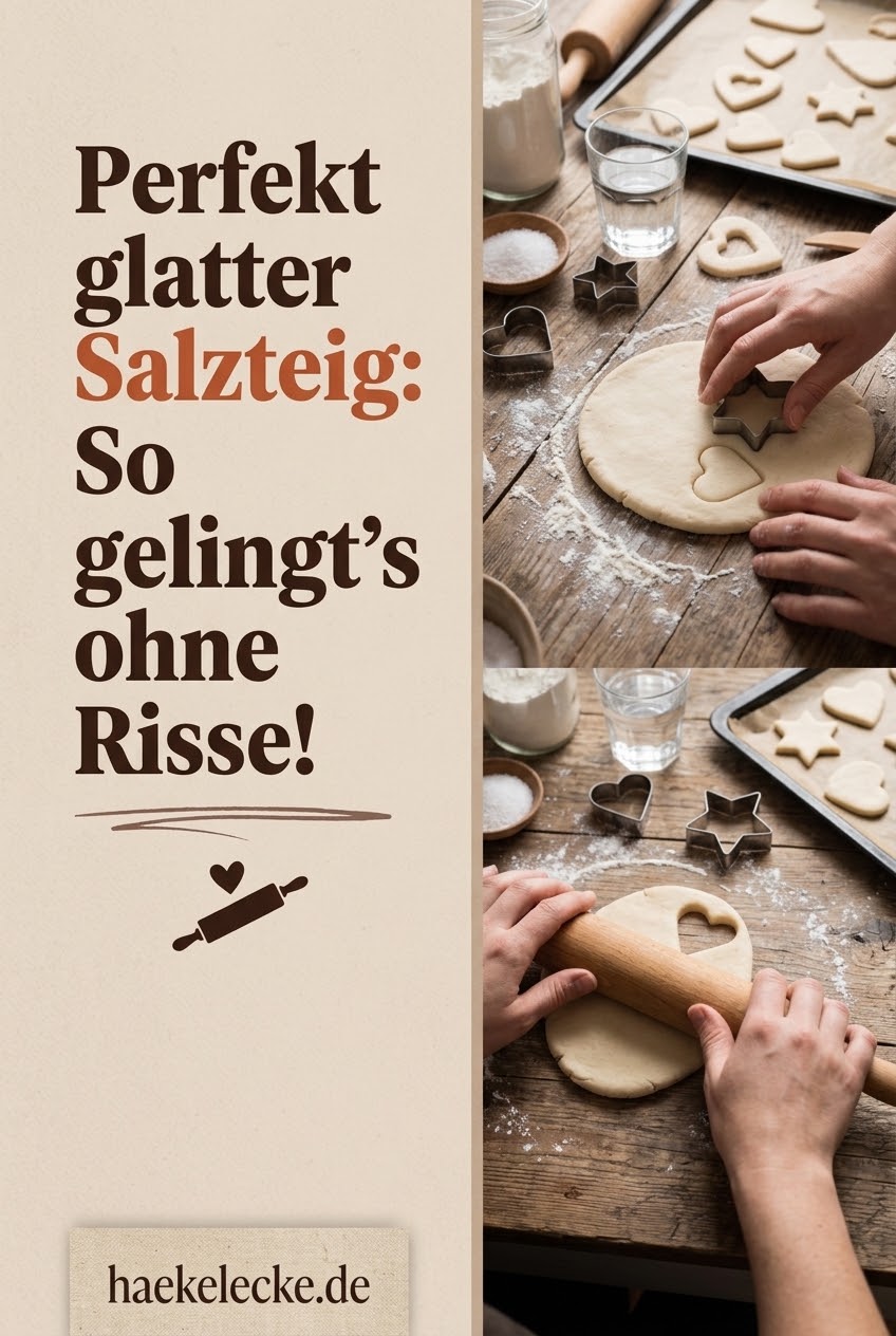 Perfekt glatter Salzteig: So gelingt’s ohne Risse!