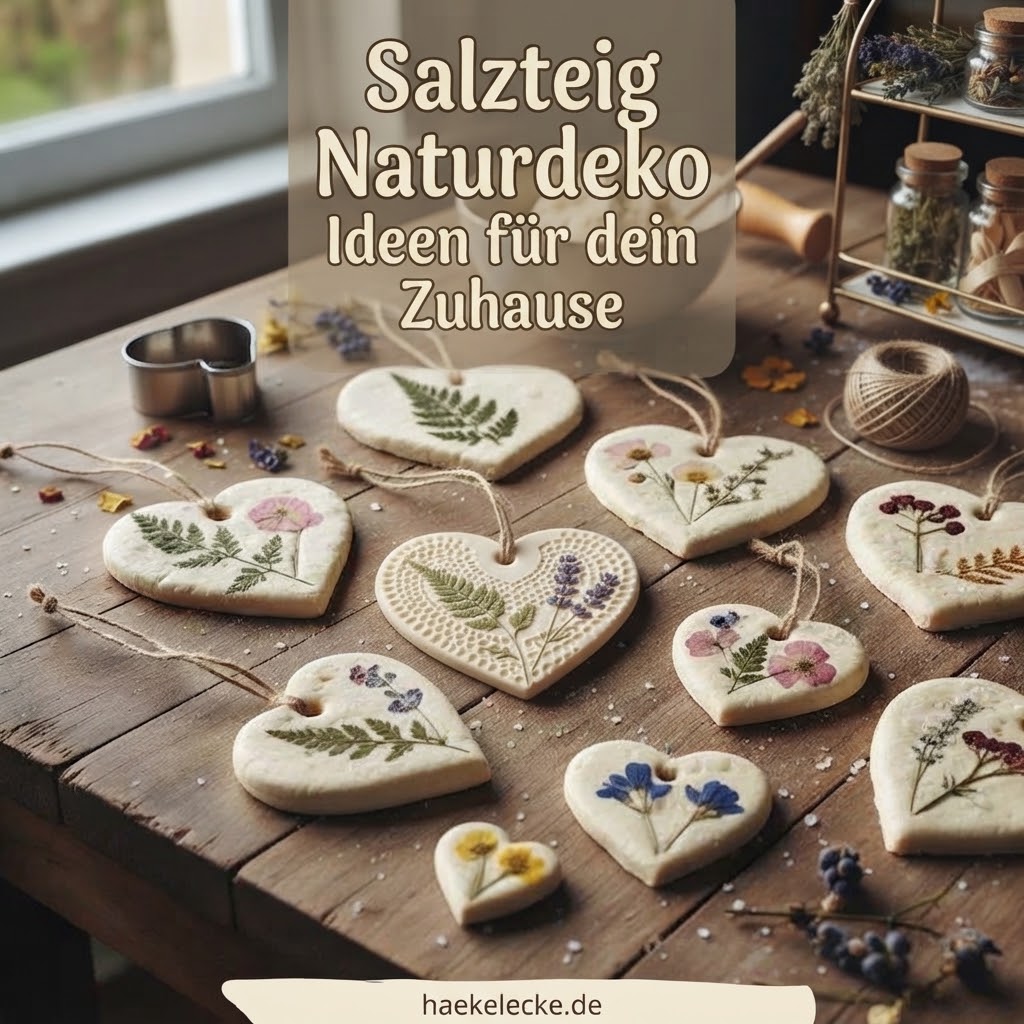 Salzteig Naturdeko Ideen für dein Zuhause