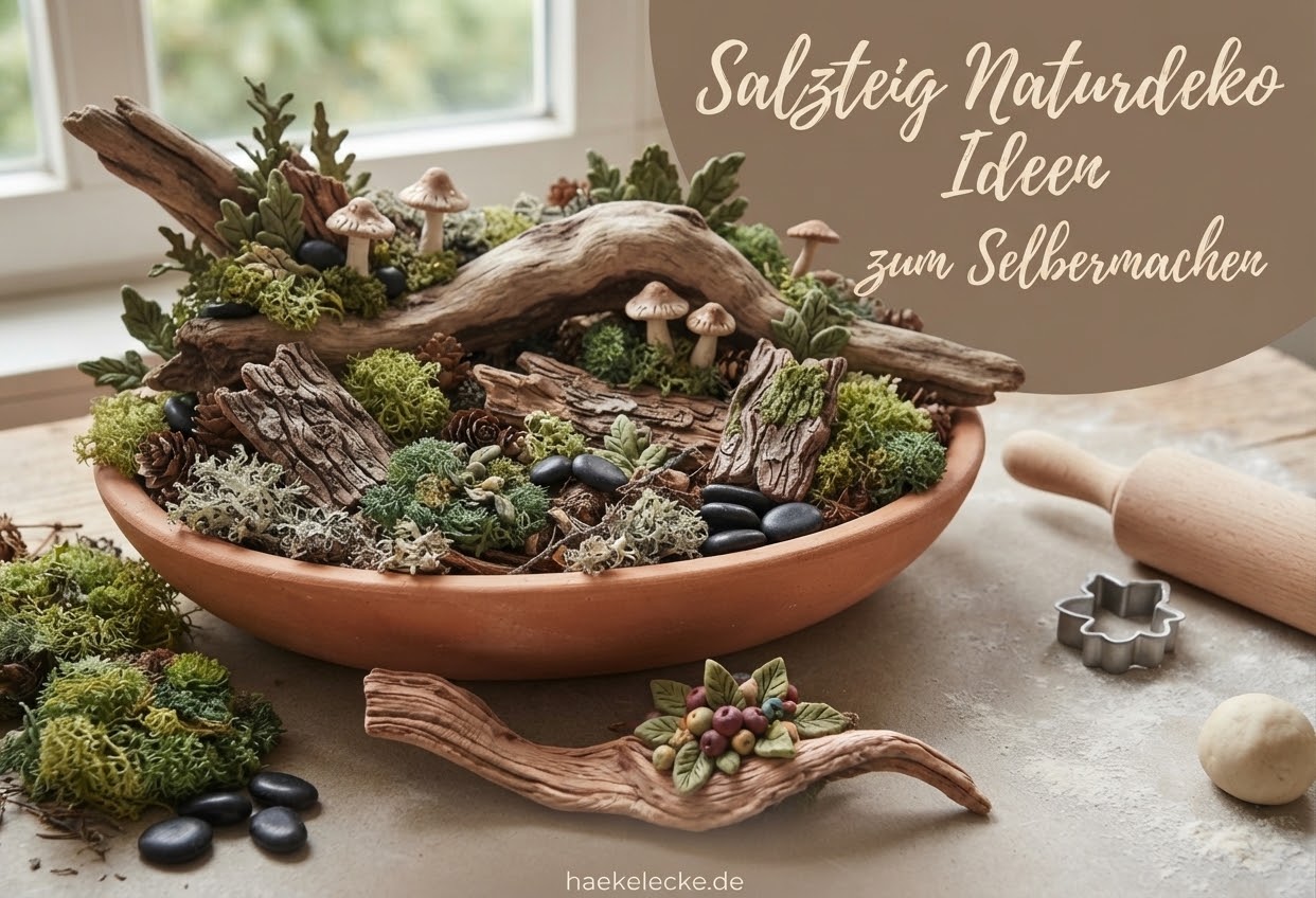 Salzteig Naturdeko Ideen zum Selbermachen