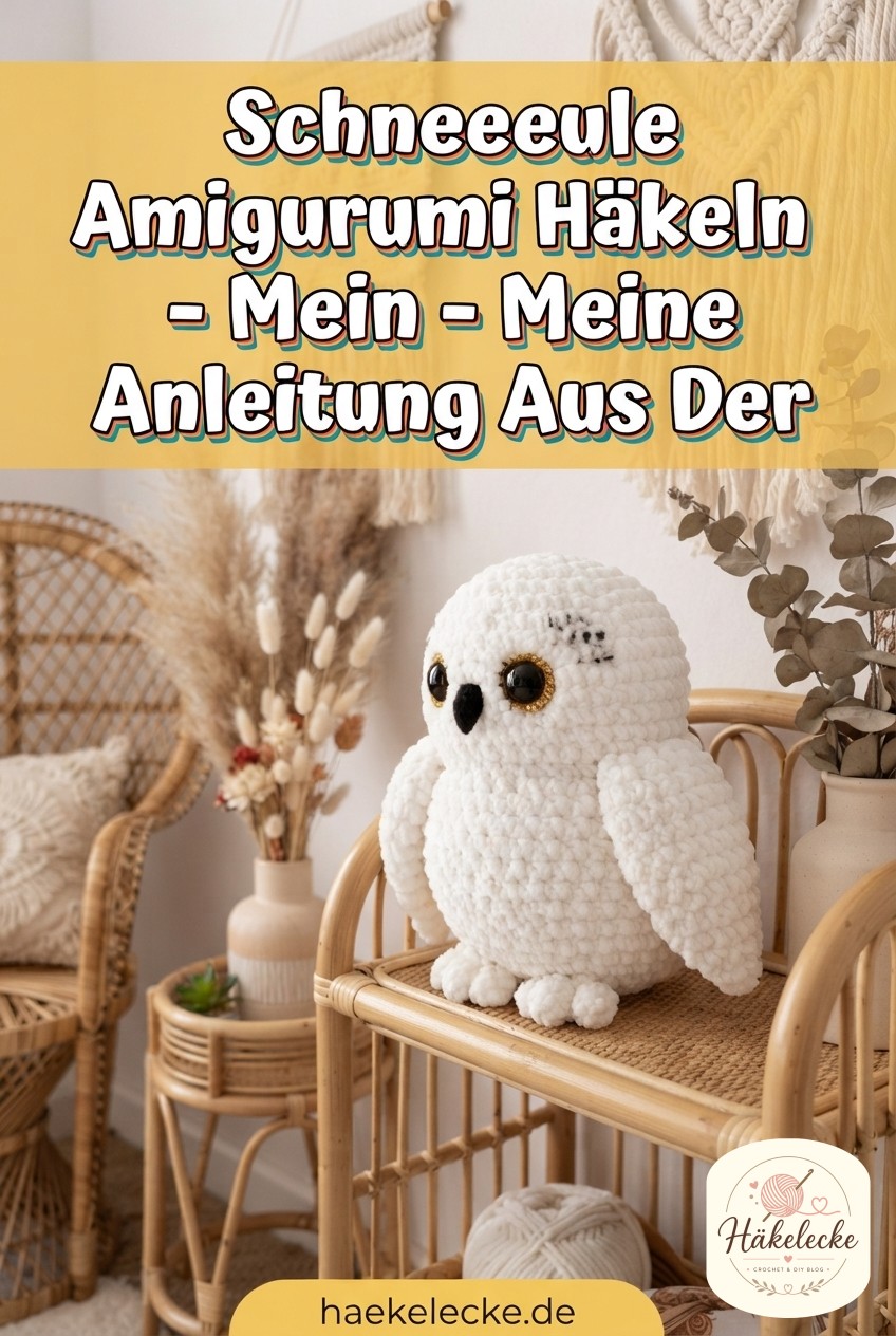 Schneeeule Amigurumi Häkeln - Meine Anleitung Aus Der