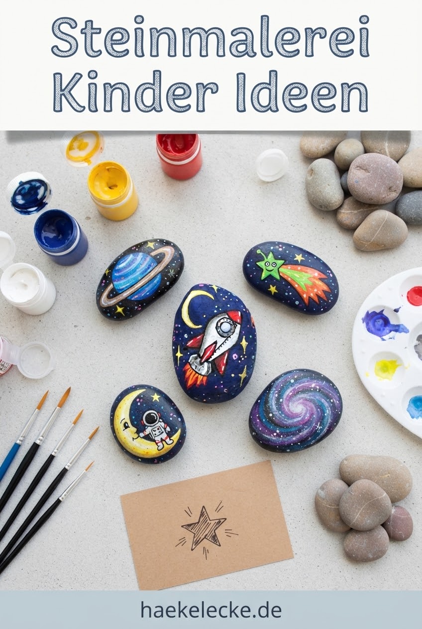 Steinmalerei Kinder Ideen