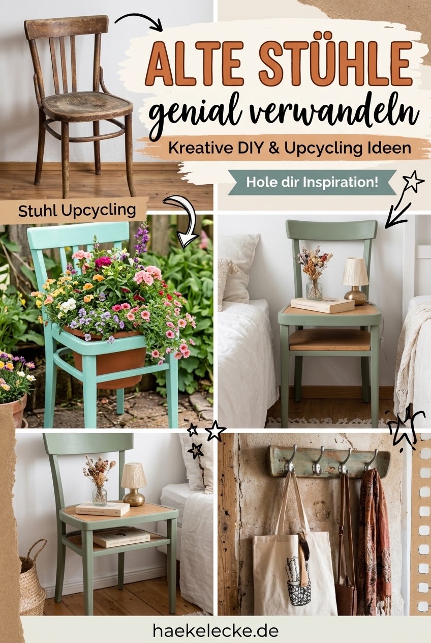 Alte Stühle genial verwandeln