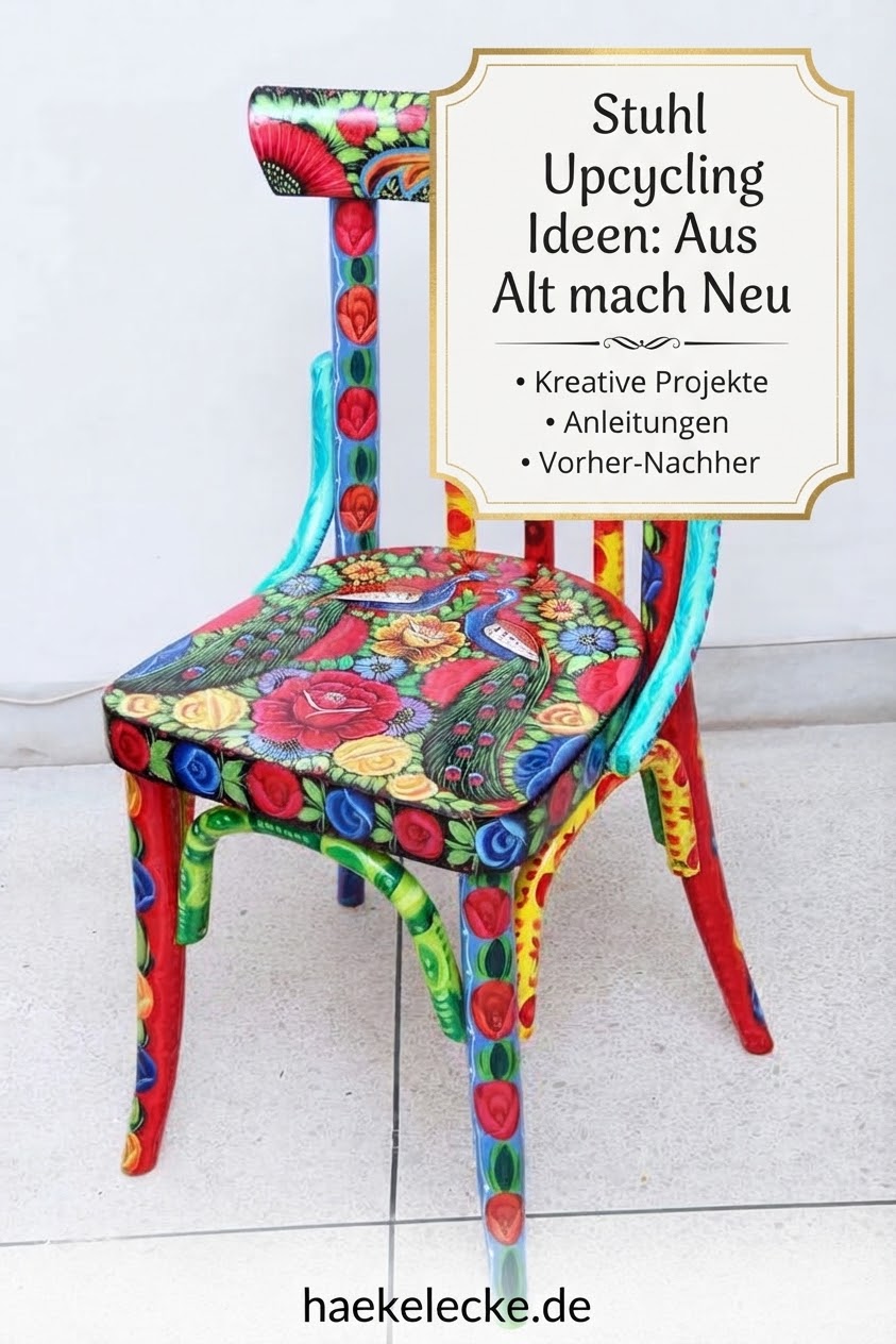 Stuhl Upcycling Ideen: Aus Alt mach Neu