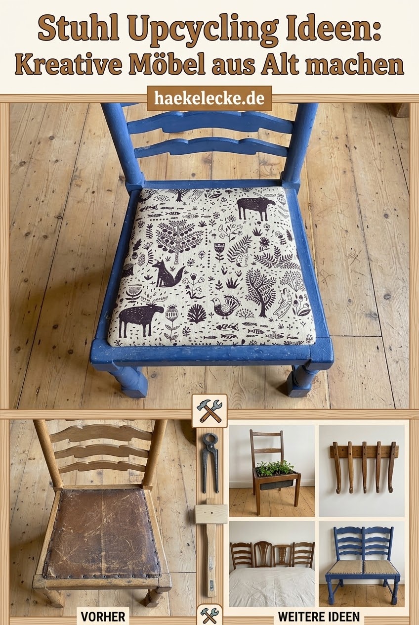 Stuhl Upcycling Ideen: Kreative Möbel aus Alt machen
