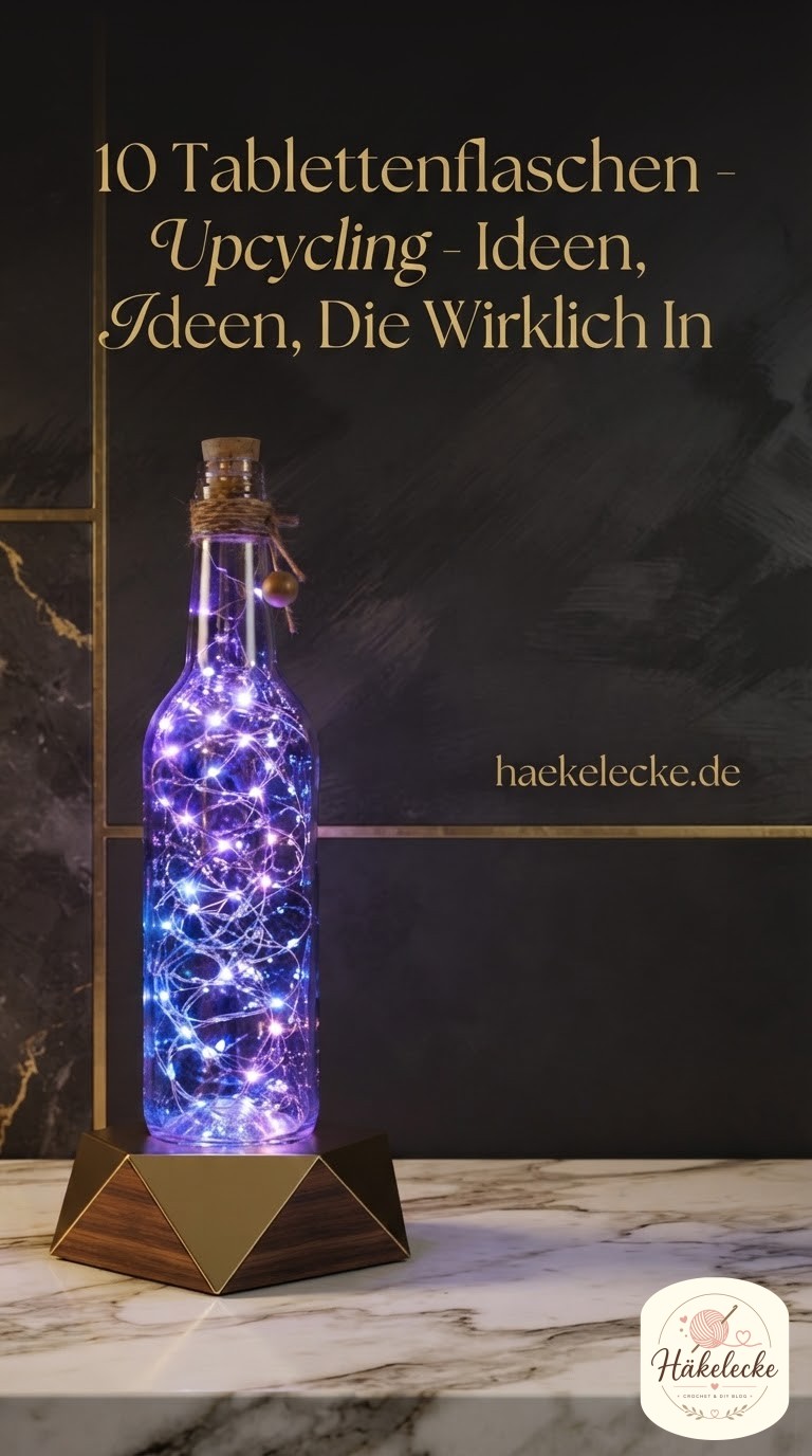 10 Tablettenflaschen - Upcycling - Ideen, Die Wirklich In
