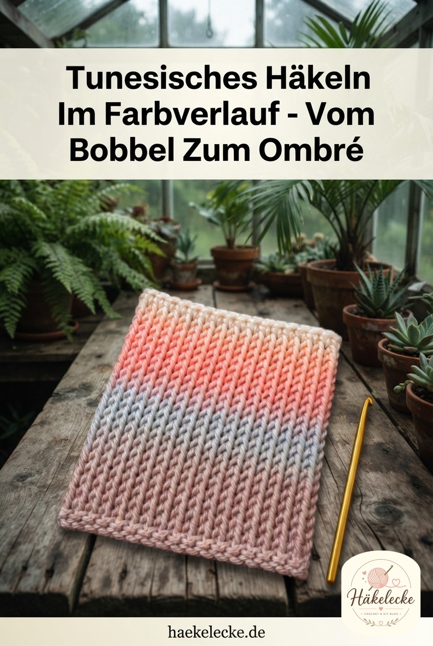Tunesisches Häkeln Im Farbverlauf - Vom Bobbel Zum Ombré -