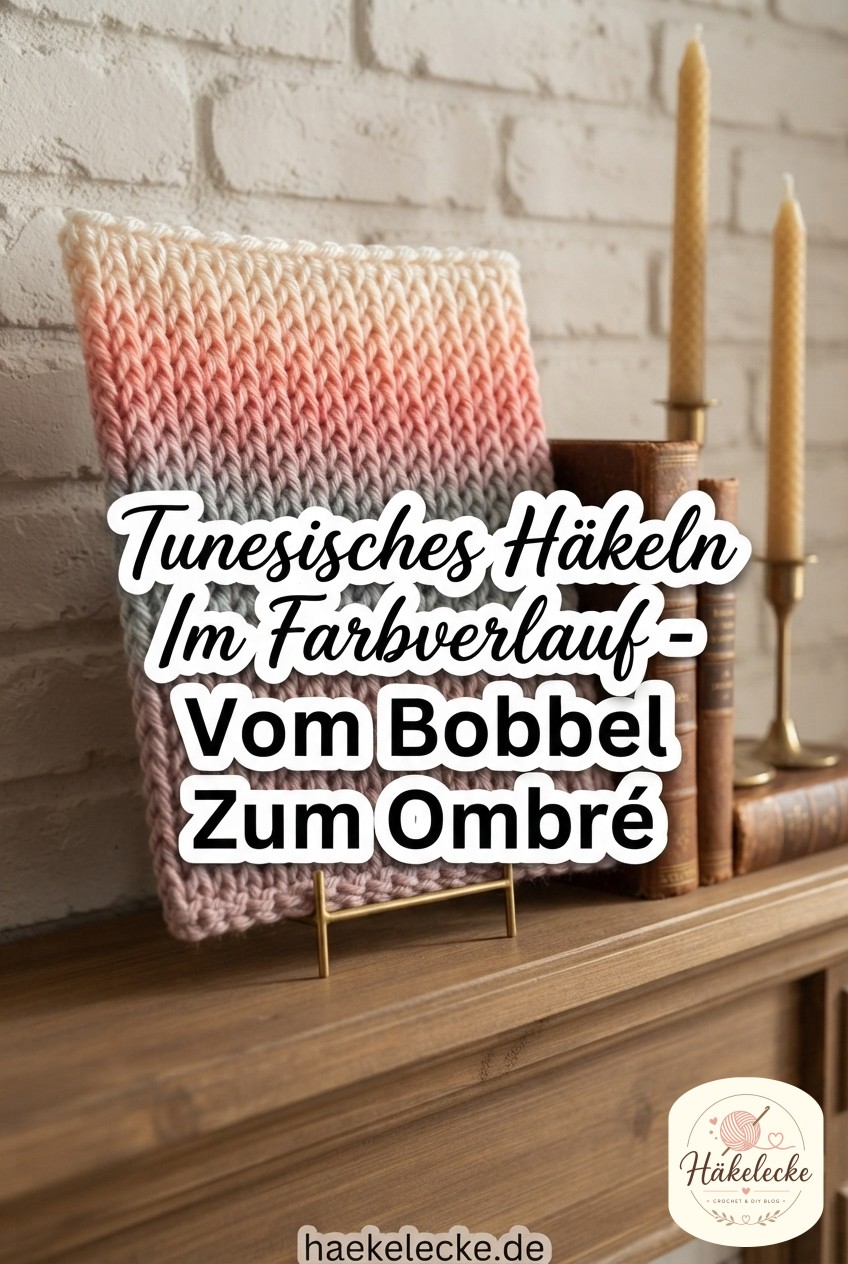Tunesisches Häkeln Im Farbverlauf - Vom Bobbel Zum Ombré -