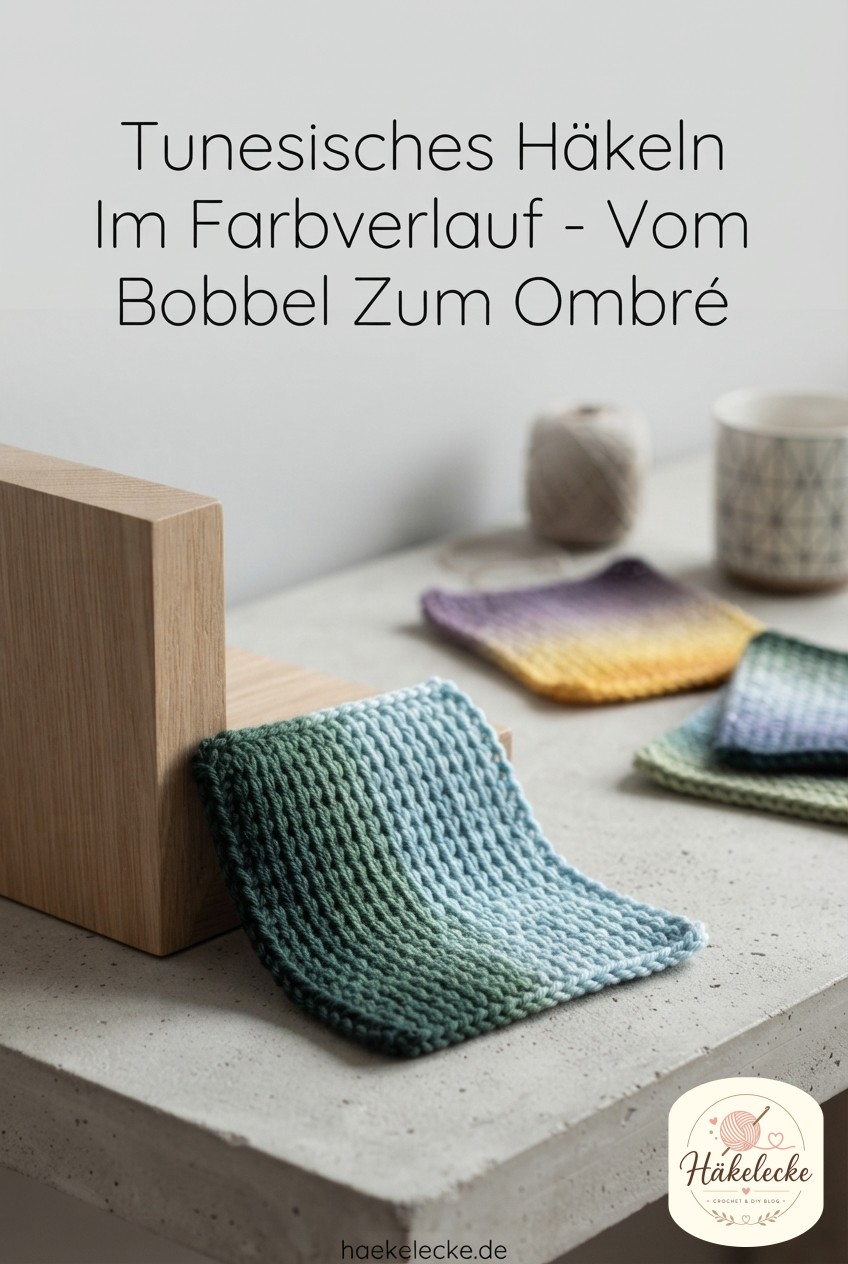 Tunesisches Häkeln Im Farbverlauf - Vom Bobbel Zum Ombré -