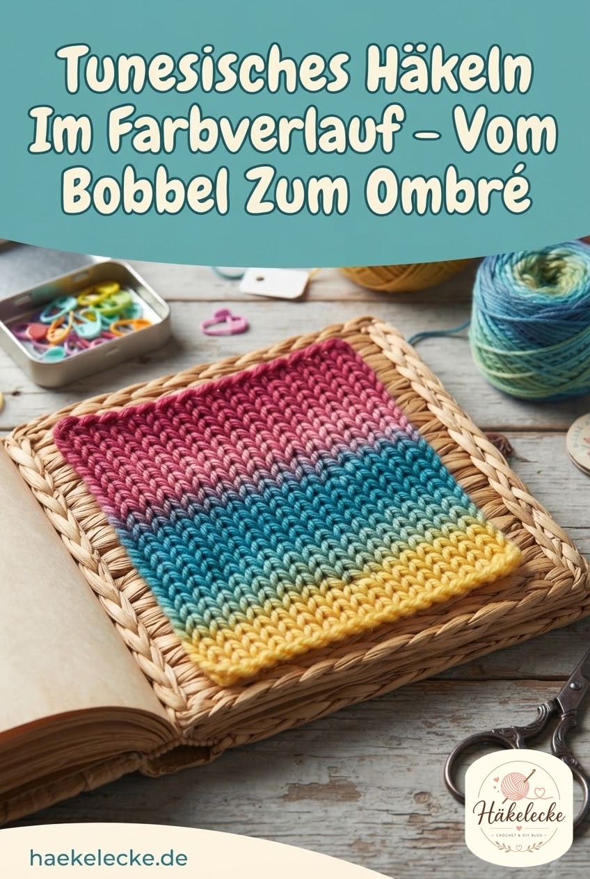Tunesisches Häkeln Im Farbverlauf - Vom Bobbel Zum Ombré -