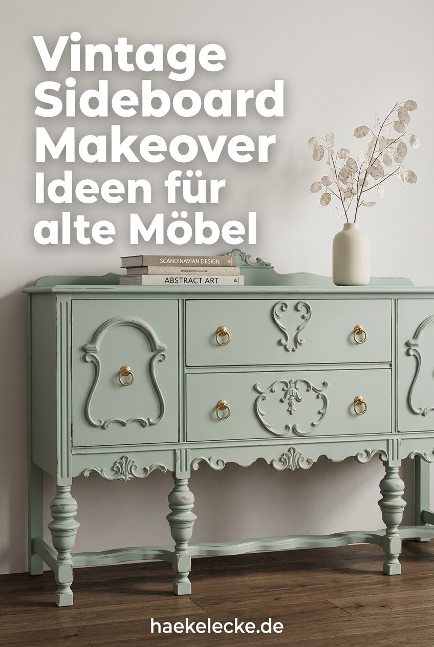 Vintage Sideboard Makeover Ideen für alte Möbel