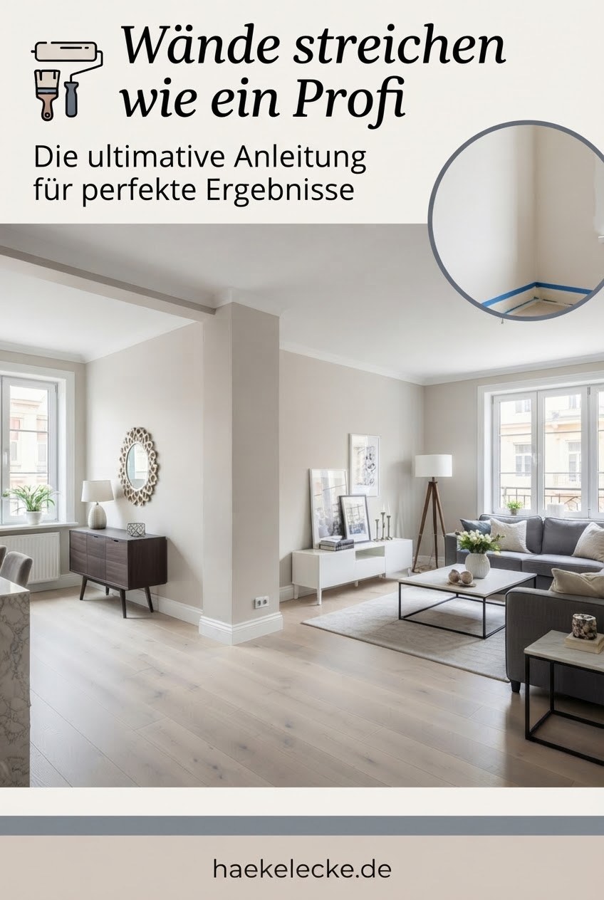 Wände streichen wie ein Profi