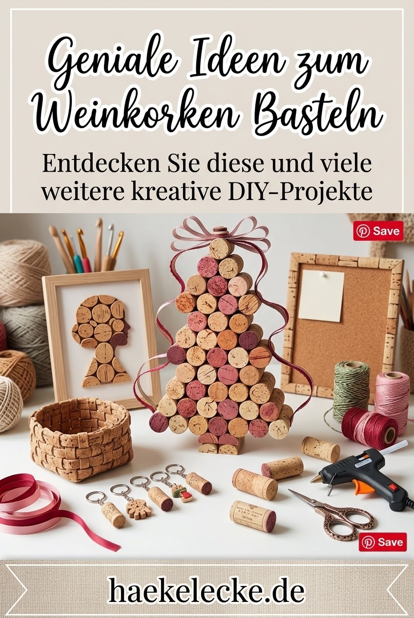 Geniale Ideen zum Weinkorken Basteln