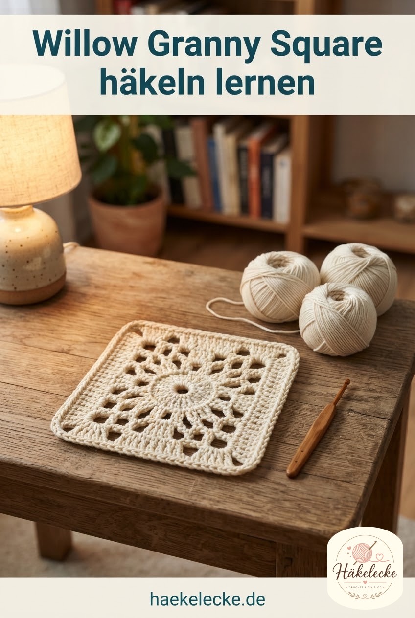 Willow Granny Square häkeln lernen