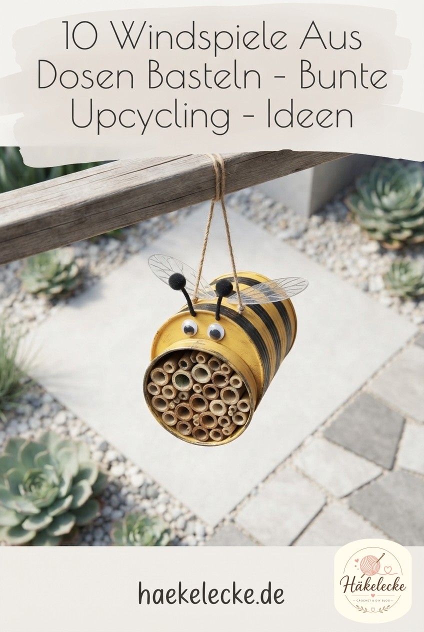 10 Windspiele Aus Dosen Basteln - Bunte Upcycling - Ideen