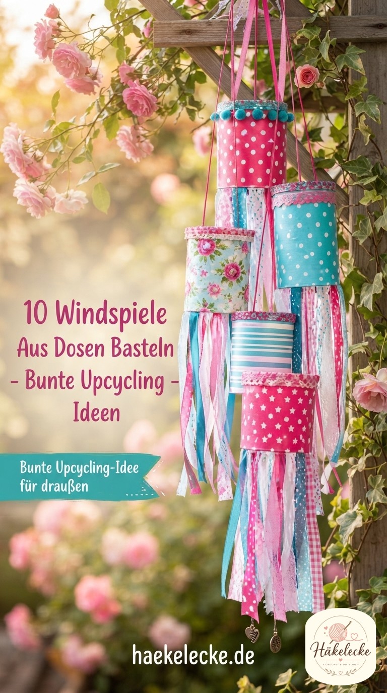 10 Windspiele Aus Dosen Basteln - Bunte Upcycling - Ideen