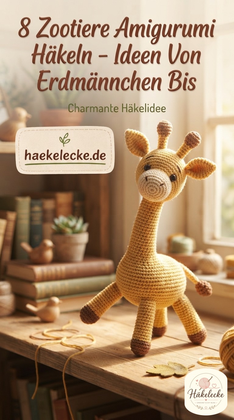8 Zootiere Amigurumi Häkeln - Ideen Von Erdmännchen Bis