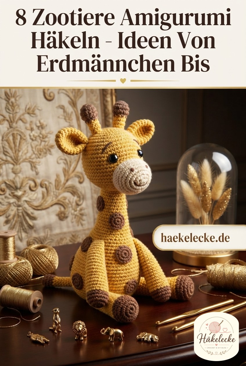 8 Zootiere Amigurumi Häkeln - Ideen Von Erdmännchen Bis