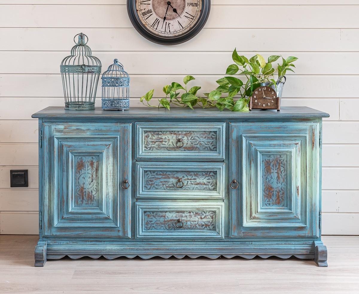 Vintage Sideboard Makeover Ideen für alte Möbel