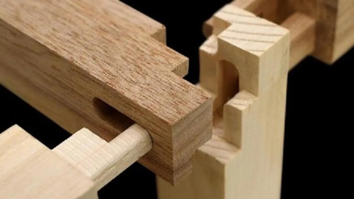 Steckverbindung Holz ohne Schrauben