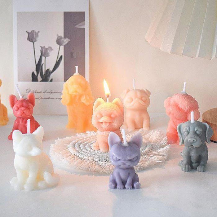 Tierische Kerzenformen DIY