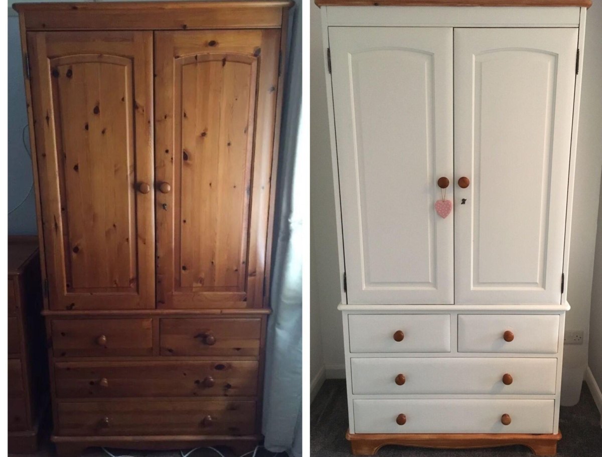 Vintage Schrank skandinavisch