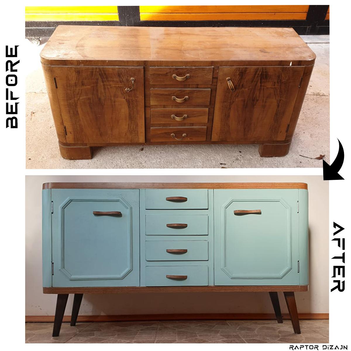 Mid Century Vintage Sideboard